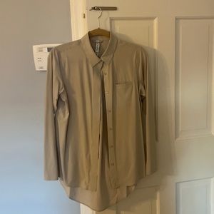 Athleta urbanite long sleeve business top